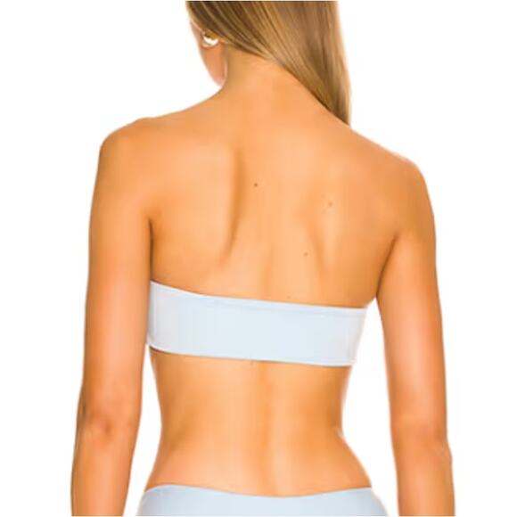L*Space Sky Blue Dawn Bikini Top L - Picture 3 of 10